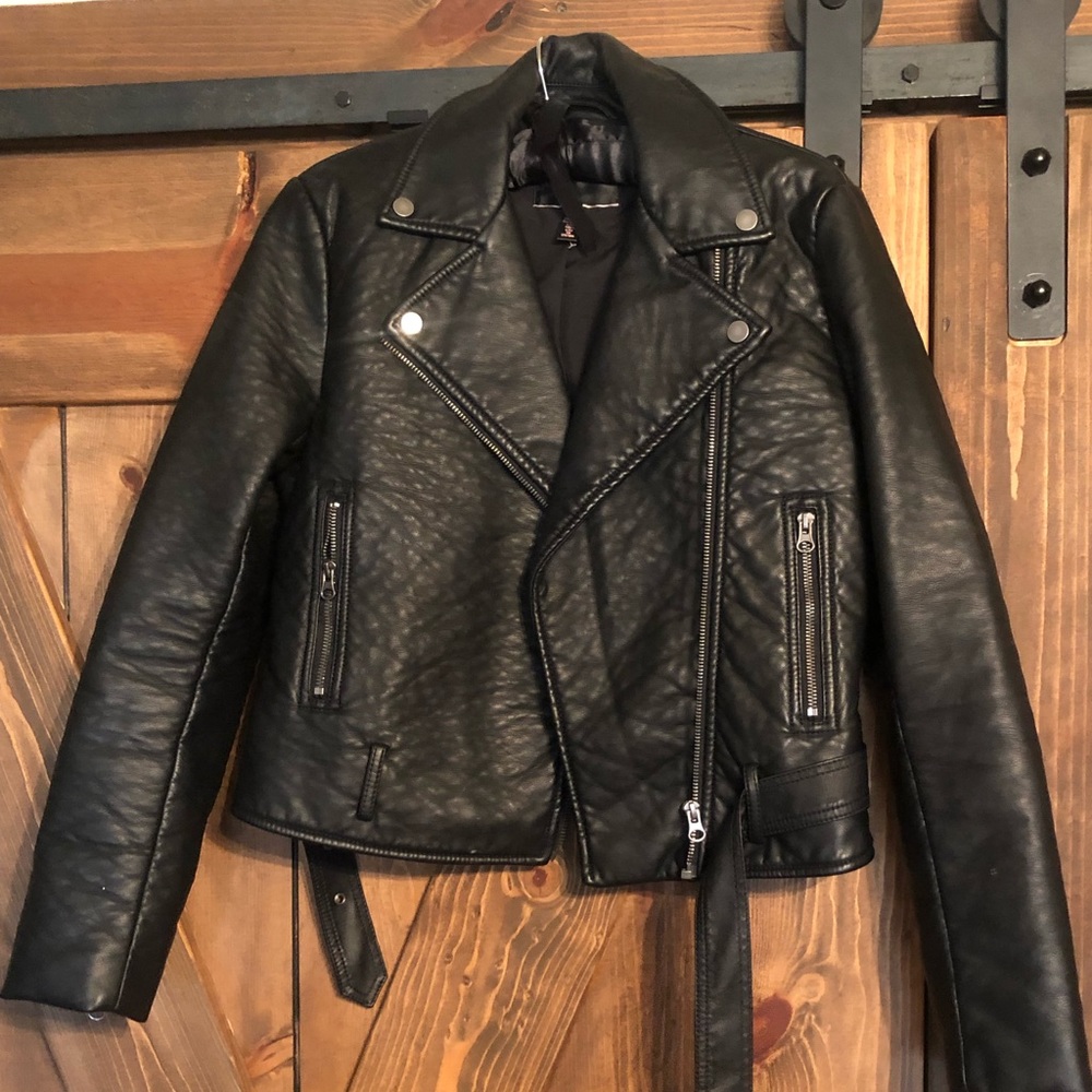 Victoria Secret leather jacket